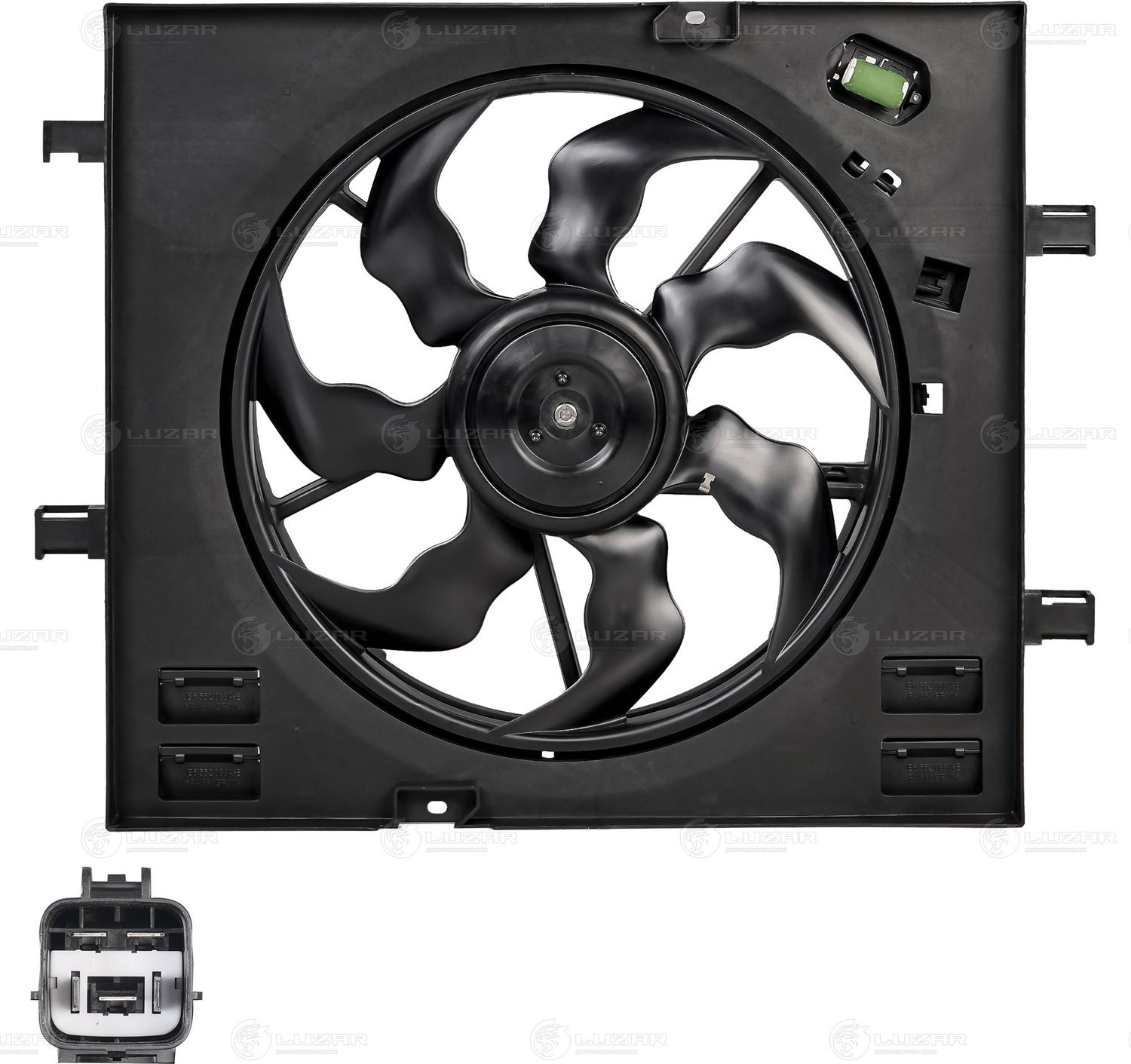 Вентилятор радиатора двигателя Luzar. Артикул LFK 3013