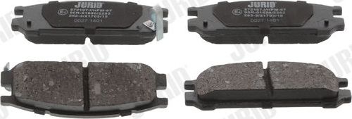 Тормозные колодки Jurid. Артикул 572197J