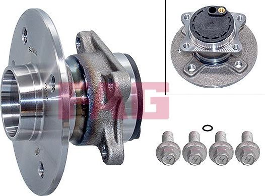 Ступица колеса с интегрированным подшипником Fag. Артикул 713 6188 70