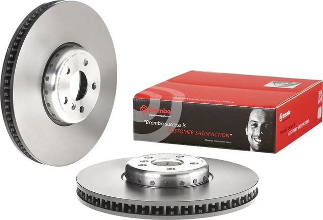 Тормозной диск Brembo PRIME LINE - Composite передний правый для BMW X7 I (G07) 2019-2026. Артикул 09.D896.13