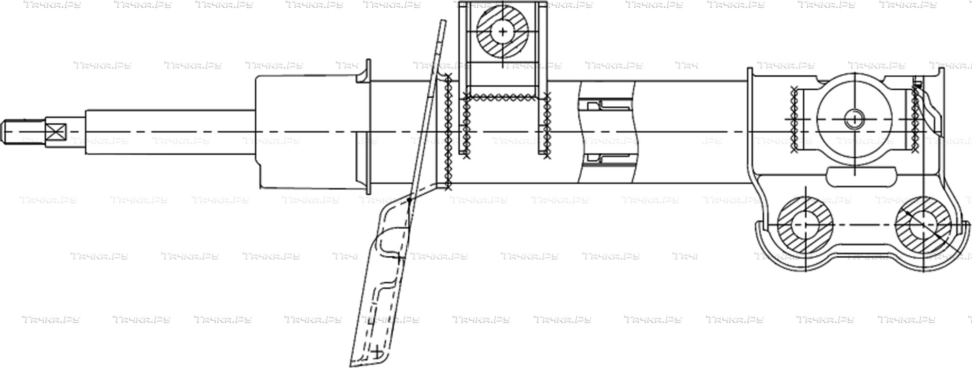 Амортизатор CTR. Артикул GY1305G