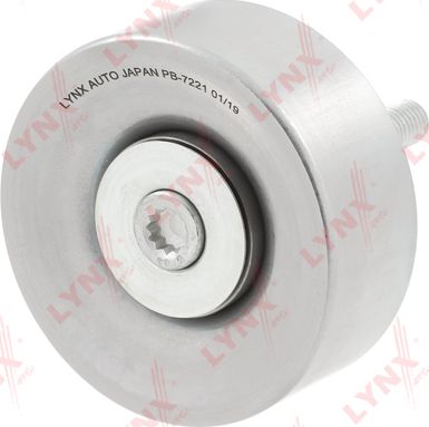 Направляющий (ведущий) ролик приводного поликлинового ремня LYNXauto. Артикул PB-7221