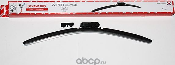 щетка стеклоочистителя бескаркасная Multiclip (пластиковая упаковка) (Dynamatrix-Korea). Артикул 475DF