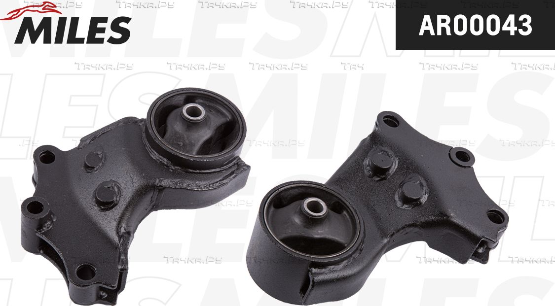 Подушка (опора) двигателя Miles левая для Kia Shuma II 2001-2004. Артикул AR00043