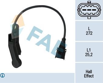 Датчик положения распредвала FAE для Opel Astra H 2004-2010. Артикул 79138