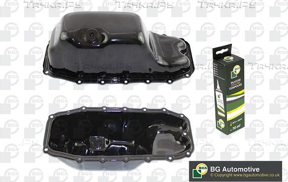 Масляный поддон картера двигателя BGA для Peugeot Bipper 2010-2026. Артикул SP2210