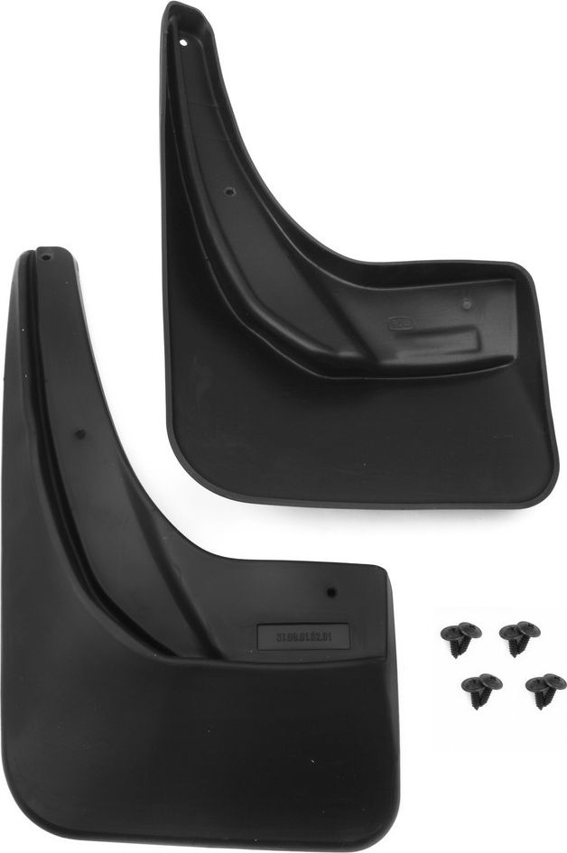 Брызговики Autofamily передняя пара для Opel Zafira B 2005-2014. Артикул NLFD.37.09.F14