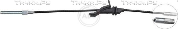 Трос ручника (тросик ручного тормоза) ABS. Артикул K18003