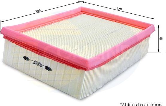 Воздушный фильтр Comline для Citroen Xsara 1998-2005. Артикул EAF346