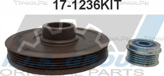 Шкив коленвала IJS Group для MINI Coupe R58 2010-2015. Артикул 17-1236KIT