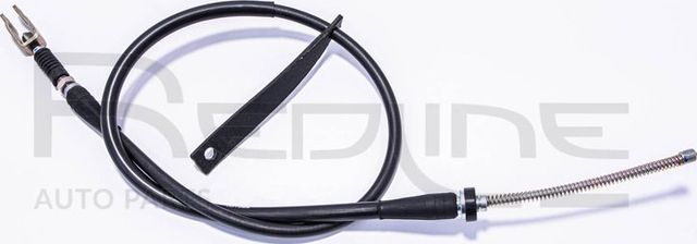 Трос ручника (тросик ручного тормоза) RED Line задний левый для Mitsubishi Canter VI (FE5, FE6) 1996-2026. Артикул 49MI031
