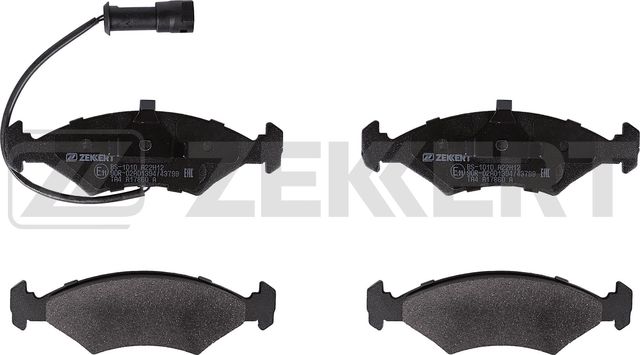 Тормозные колодки Zekkert передние/задние для Ferrari Mondial 1980-1993. Артикул BS-1010