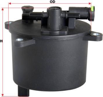 Топливный фильтр Sakura. Артикул FS-37970