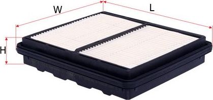 Воздушный фильтр Sakura. Артикул A-1613