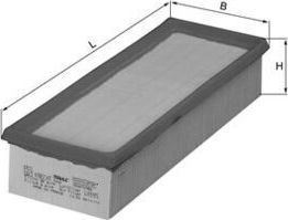 Воздушный фильтр Mahle для Citroen Saxo 1996-2004. Артикул LX 995