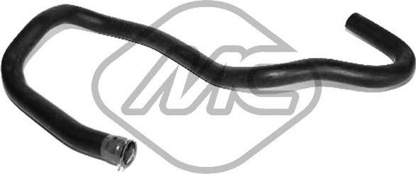 Патрубок системы охлаждения (радиатора) Metalcaucho. Артикул 09219