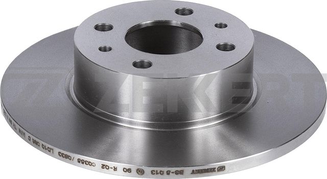 Тормозной диск Zekkert задний для Lancia Delta III (844) 2008-2014. Артикул BS-5013