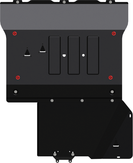 Защита Шериф (2 мм) для картера и КПП Mercedes-Benz Vito 2020-2026. Артикул 13.4747