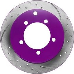 Тормозной диск NiBK задний для Mitsubishi Eclipse II 1995-1999. Артикул RN1242DSET