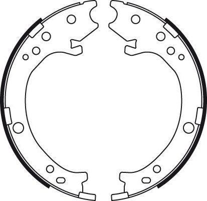 Тормозные колодки (стояночная тормозная система) TRW. Артикул GS8779