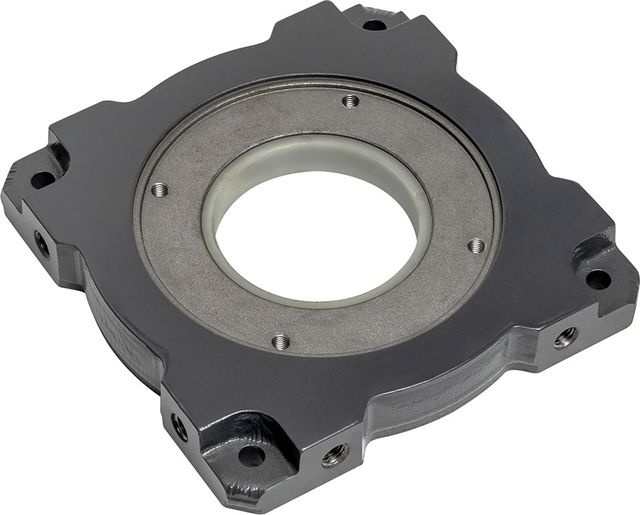 Станина (боковина) крепления мотора гидравлической лебёдки Runva HWN15000. Артикул MBHWN15000