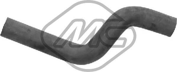 Патрубок радиатора (системы охлаждения) Metalcaucho верхний для Nissan Primera P12 2002-2008. Артикул 99086