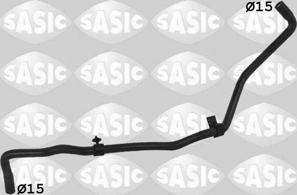 Патрубок радиатора (системы охлаждения) Sasic для SEAT Altea I 2004-2009. Артикул 3406324