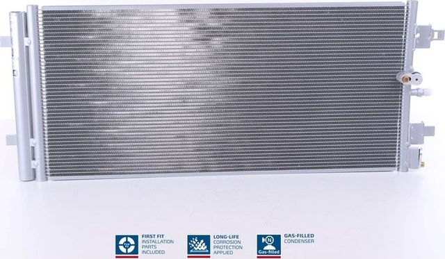 Радиатор кондиционера (конденсатор) Nissens (алюминий) для Audi A7 I (4G) 2013-2018. Артикул 940589