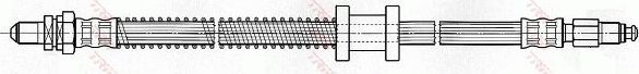 Тормозной шланг TRW передний правый/левый для Ford KA I 1999-2008. Артикул PHC297