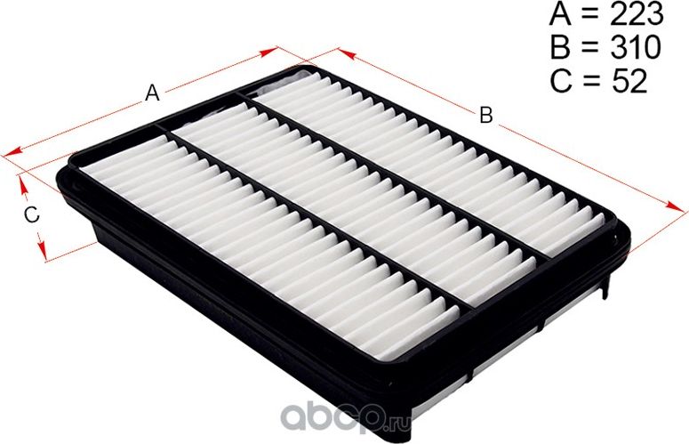 Фильтр воздушный TOYOTA LAND CRUISER PRADO 120 1KDFTV 06-/150 1KDFTV 09 (Hosu). Артикул HSAF0044