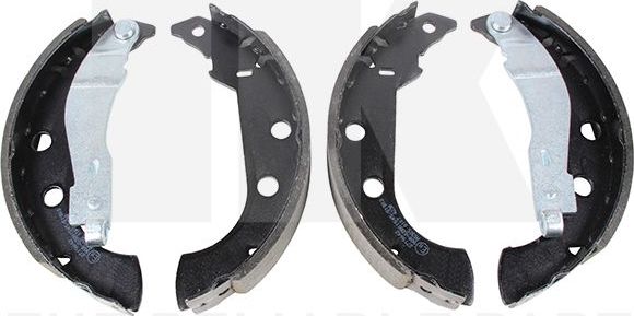 Тормозные колодки NK задние для Citroen Xsara 1997-2005. Артикул 2719642