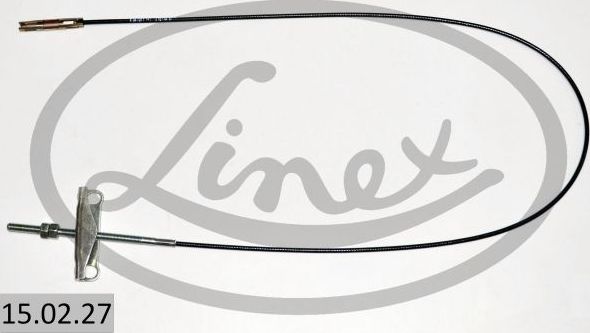 Трос ручника (тросик ручного тормоза) Linex. Артикул 15.02.27