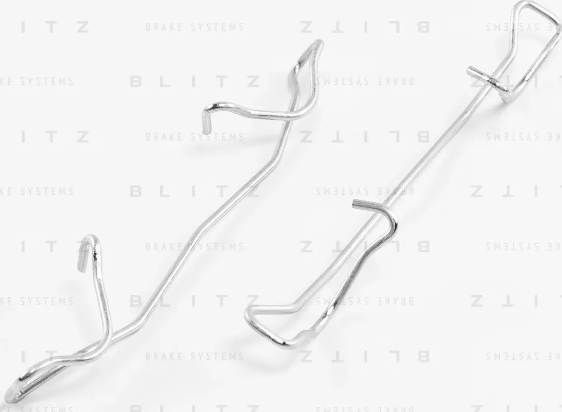 Комплект монтажный тормозных колодок (Blitz). Артикул BR0511