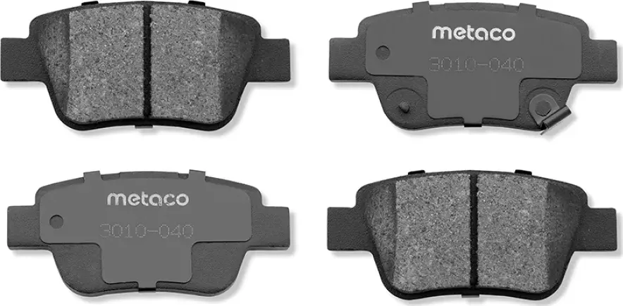 Колодки тормозные TOYOTA COROLLA VERSO/AVENSIS 04- задн. (Metaco) Metaco. Артикул 3010040