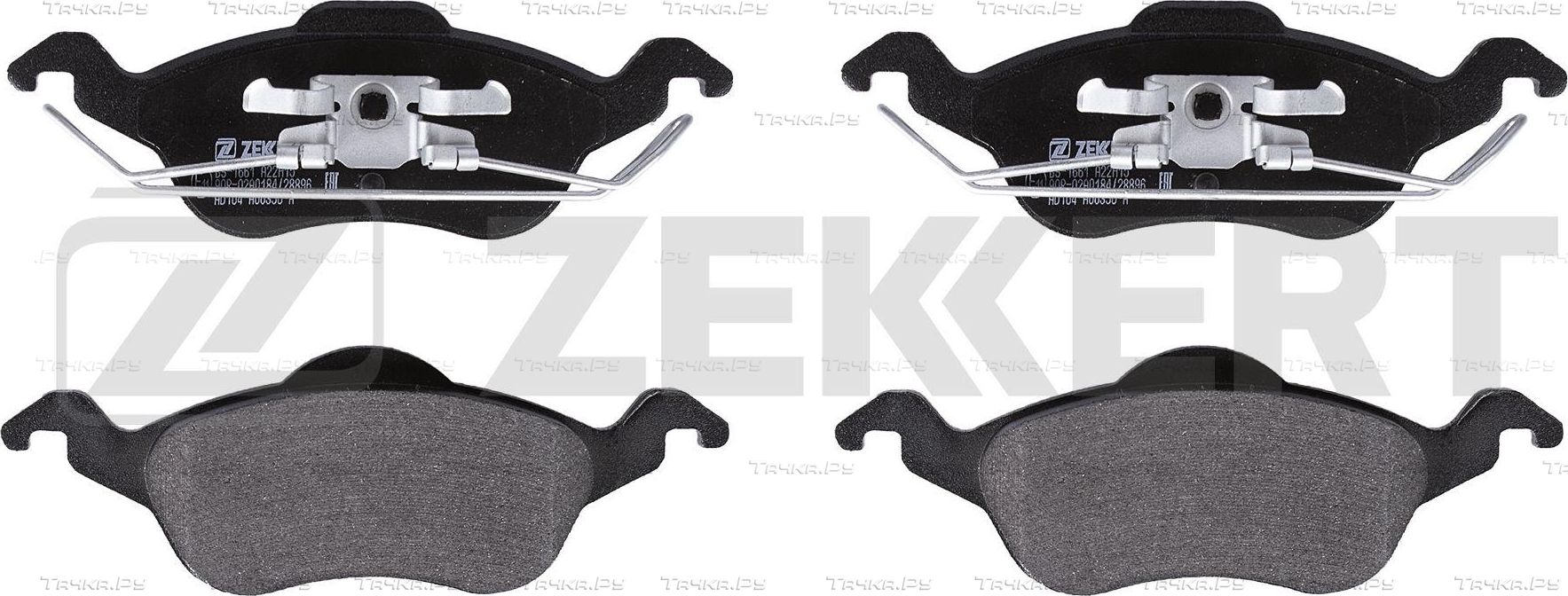Тормозные колодки Zekkert передние для Ford Focus I 1998-2005. Артикул BS-1661
