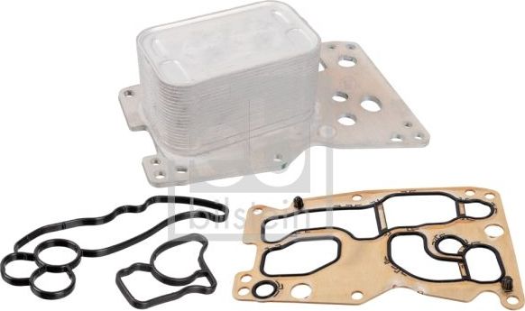 Радиатор масляный (маслоохладитель) для двигателя Febi Bilstein. Артикул 106197