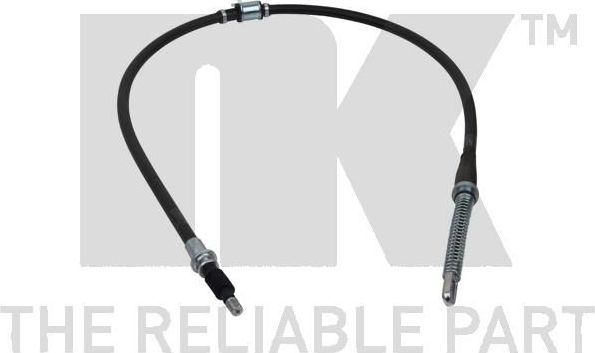 Трос ручника (тросик ручного тормоза) NK. Артикул 9022143