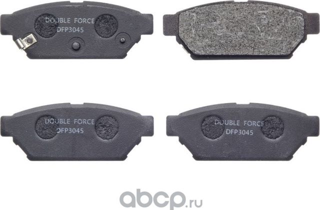 Колодки тормозные дисковые задние Mitsubishi Lancer, Carisma (Double Force) Double Force. Артикул DFP3045