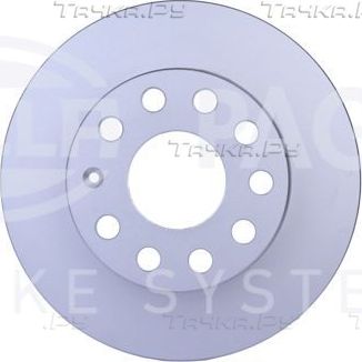 Тормозной диск Hella PRO задний для SEAT Altea I 2004-2015. Артикул 8DD 355 109-641