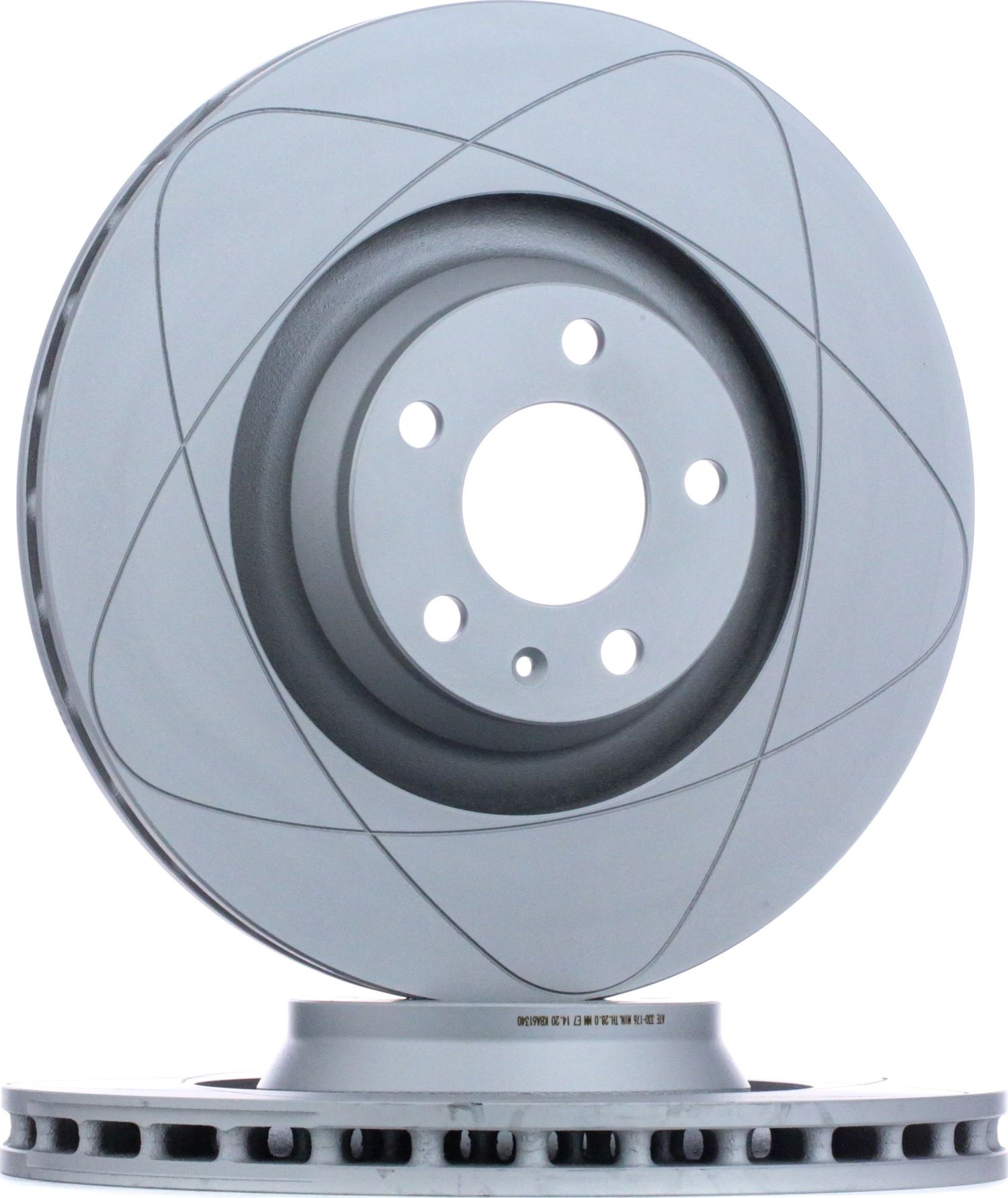 Тормозной диск ATE PowerDisc. Артикул 24.0330-0176.1