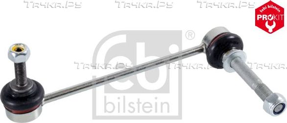 Стойка (тяга) стабилизатора Febi Bilstein ProKit передняя левая для Porsche Cayman I (987) 2005-2012. Артикул 26534