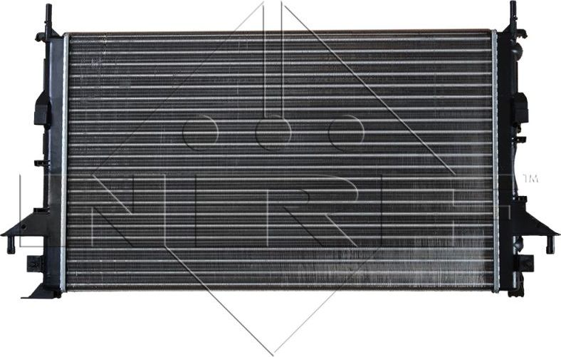 Радиатор охлаждения двигателя NRF (алюминий). Артикул 58318