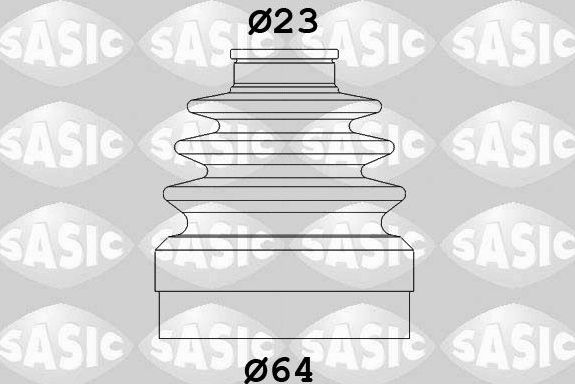 Пыльник ШРУСа внутренний Sasic передний для Renault Modus I 2007-2012. Артикул 1904011