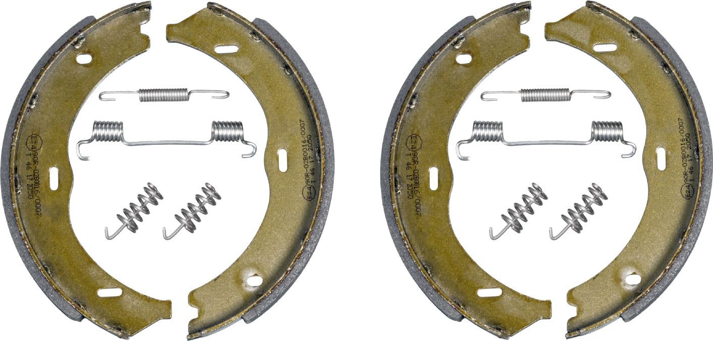 Тормозные колодки (стояночная тормозная система) Febi Bilstein. Артикул 38532