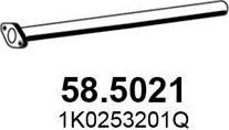 Глушитель Asso для SEAT Toledo III 2007-2009. Артикул 58.5021