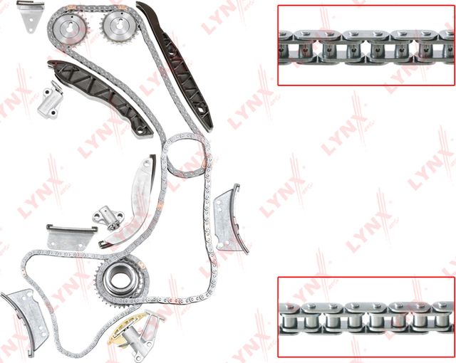 Цепь ГРМ LYNXauto для Hyundai H-1 I 2001-2007. Артикул TK-0021