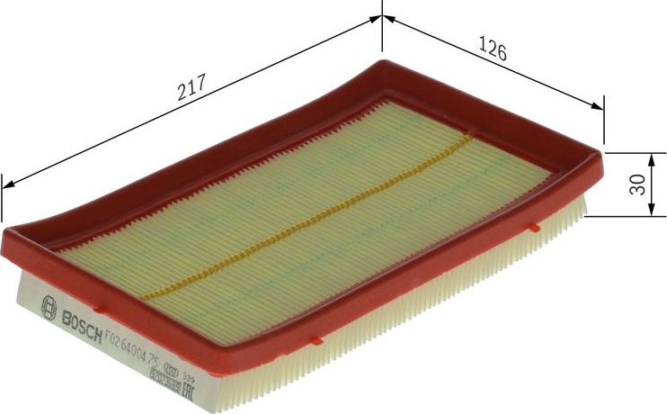Воздушный фильтр Bosch. Артикул F 026 400 475