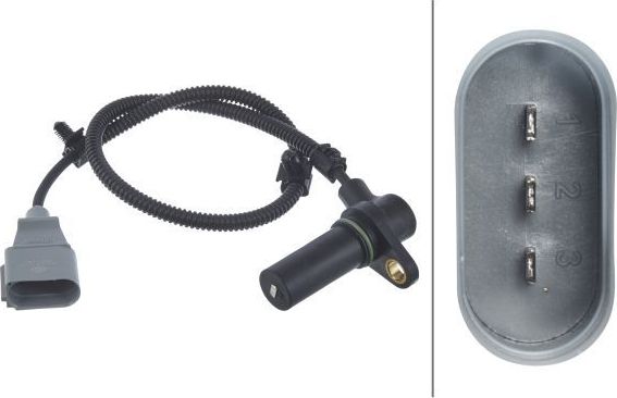 Датчик положения коленвала Hella. Артикул 6PU 009 167-251