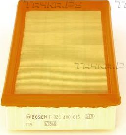 Воздушный фильтр Bosch для Renault Megane I 1998-2003. Артикул F 026 400 015