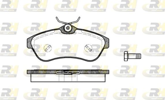 Тормозные колодки RoadHouse. Артикул 2880.00